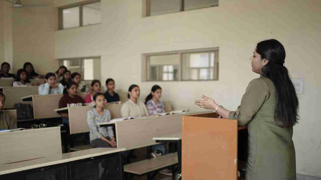 Modern classroom facilities