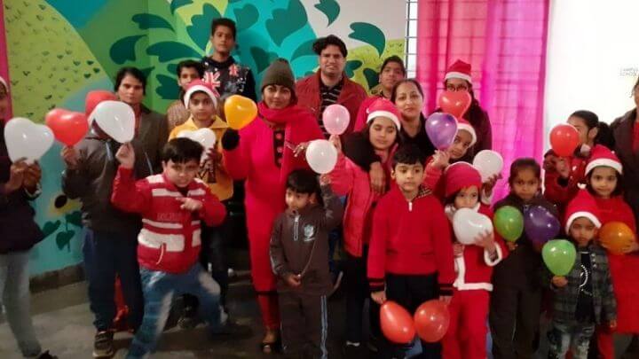 christmas day celebration at nimt school ghaziabad