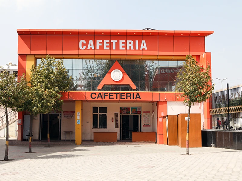Arya College Jaipur student cafeteria