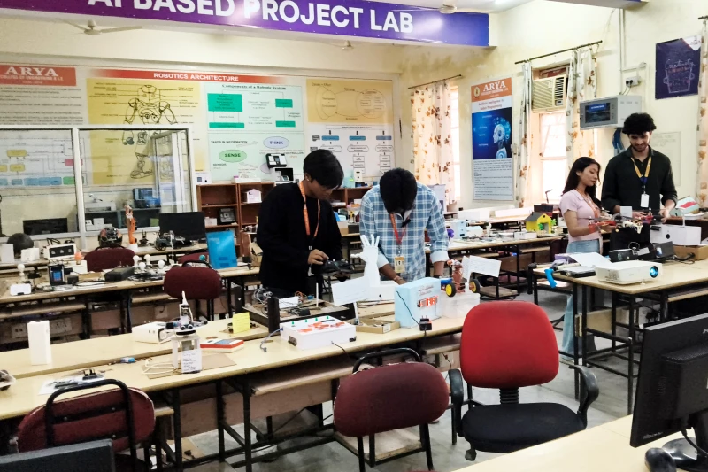 Advanced Mechanical Lab at Arya College Jaipur