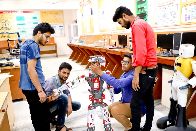 AI Robotics & Hardware Lab at Arya College Jaipur