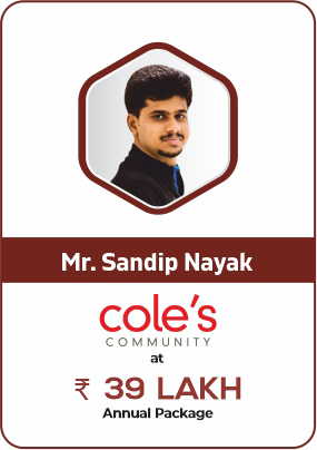 Arya College B.Tech graduate placement offer letter, top MNC recruiter